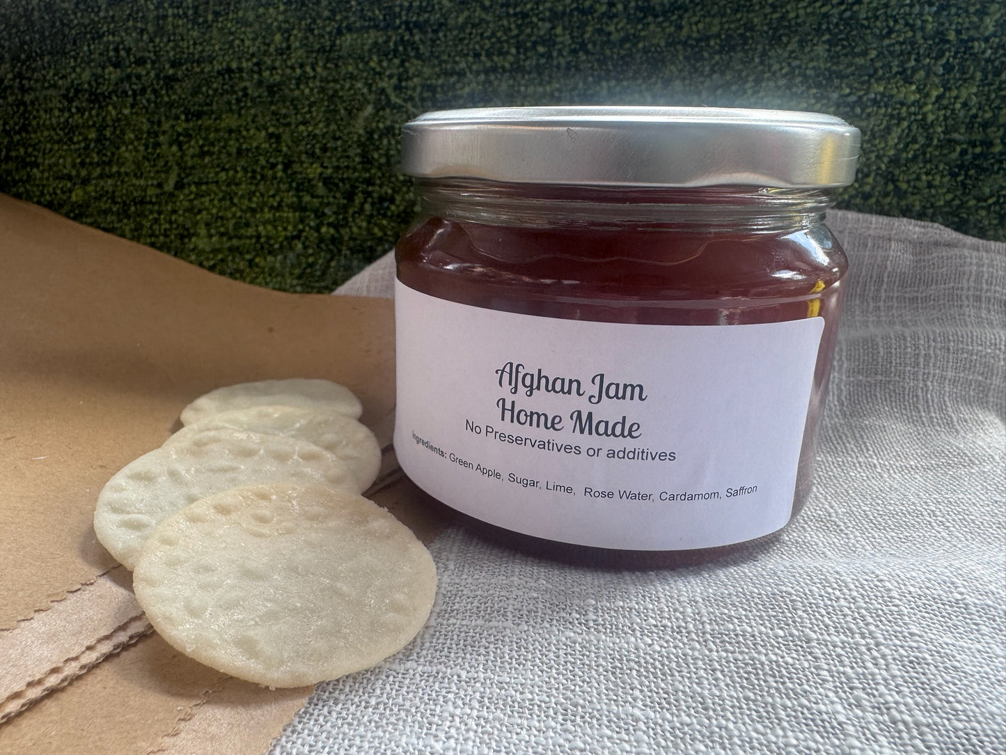 Green Apple & Saffron Jam